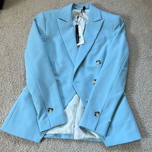 Light Blue Topshop Blazer